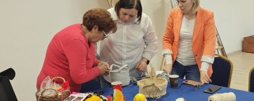 Fotorelacja - spotkanie 19.03.2026 r. - rękodzieło wielkanocne