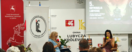 Kryminalia Lubyckie. Spotkanie z Magdą Stachulą