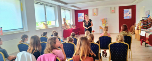 Fotorelacja z warsztatów muzyczno-wokalnych realizowanych w ramach projektu pn., "Tradycje w Gminie Lubycza Królewska"