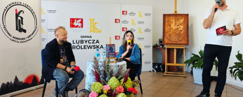 4. Kryminalia Lubyckie. Spotkanie z dziennikarzami - Szymonem J. Wróblem i Olgą Herring