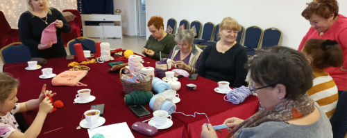 Fotorelacja - Spotkania i warsztaty rękodzielnicze 19.02.2026r dla dorosłych.